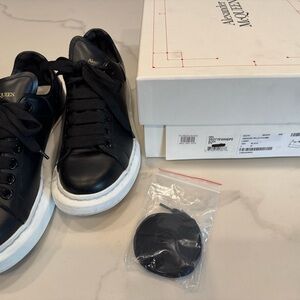 Alexander McQueen Black and White Sneakers